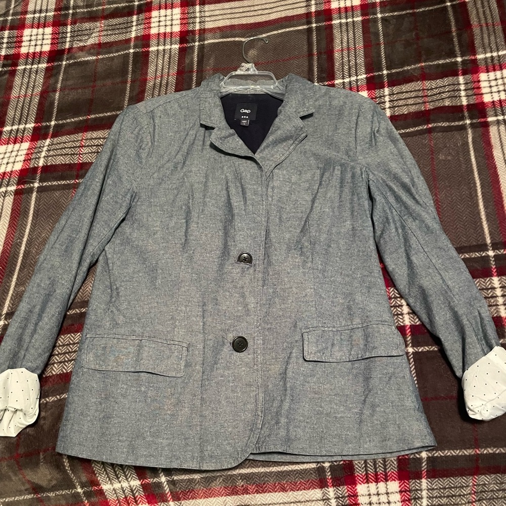 Gap denim blazer